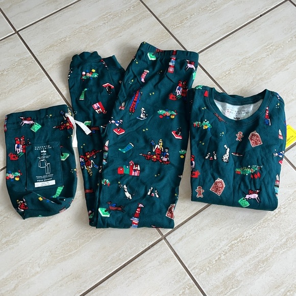 NWT Indigo Organic Cotton PJ’s Set Size 14 - Picture 3 of 7